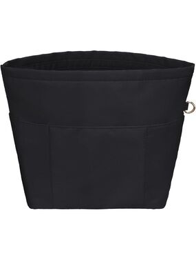 Purse Insert Organizers for Petite Tote Bag Organizer Shaper with Zipper Black